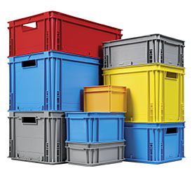 STAPELBOXEN Von stapelbaren Aufbewahrungsboxen, handlichen Polypropylenkästen, über Regalkästen zur Verwendung als Kleinteilelager, bis hin zu kombinationsreichen Behältersystemen finden Sie hier zahlreiche Möglichkeiten, um Ihre Ware aufzubewahren oder zu befördern. Alle Produkte sind aufeinander abgestimmt, stapelbar und somit platzsparend. 