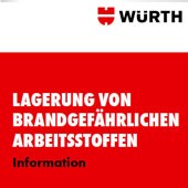 Lagerung von brandgefährlichen Stoffen