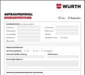 Checkliste Bremsenprüfstand