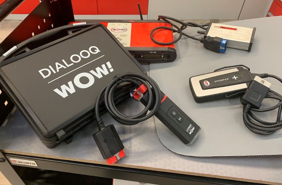 Abgebildet sind alle vier Diagnose-Generationen