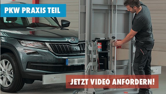 Praxis Vorführung Kalibrierung von Radar- und Kamerakalibrierung