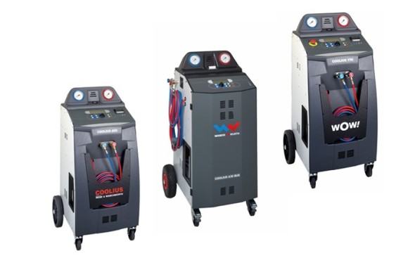 Klimaservicegeräte von Würth