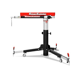 MESS-SYSTEM Mit dem Mess-System erzielen Sie präzise Ergebnisse Ihrer Vermessungen, Diagnosen oder Reparaturkontrollen. Dank des höhenverstellbaren Dreifußes ist das elektronische Messsystem mit allen handelsüblichen Richtbänken und Hebebühnen einsetzbar. Durch die fünfachsige Gelenkarmkonstruktion können Sie zusätzlich beliebige Punkte im Fahrzeuginnenraum vermessen.