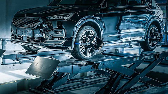 Innovative Achsvermessung