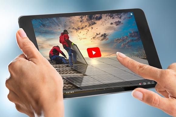 Photovoltaik Anwendungsfilm